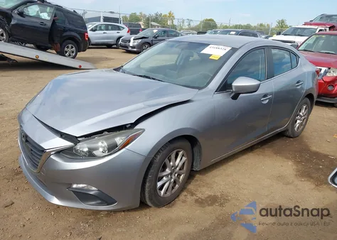 2014 Mazda Mazda3 I Touring z USA, uszkodzony, nr VIN JM1BM1V73E1127108